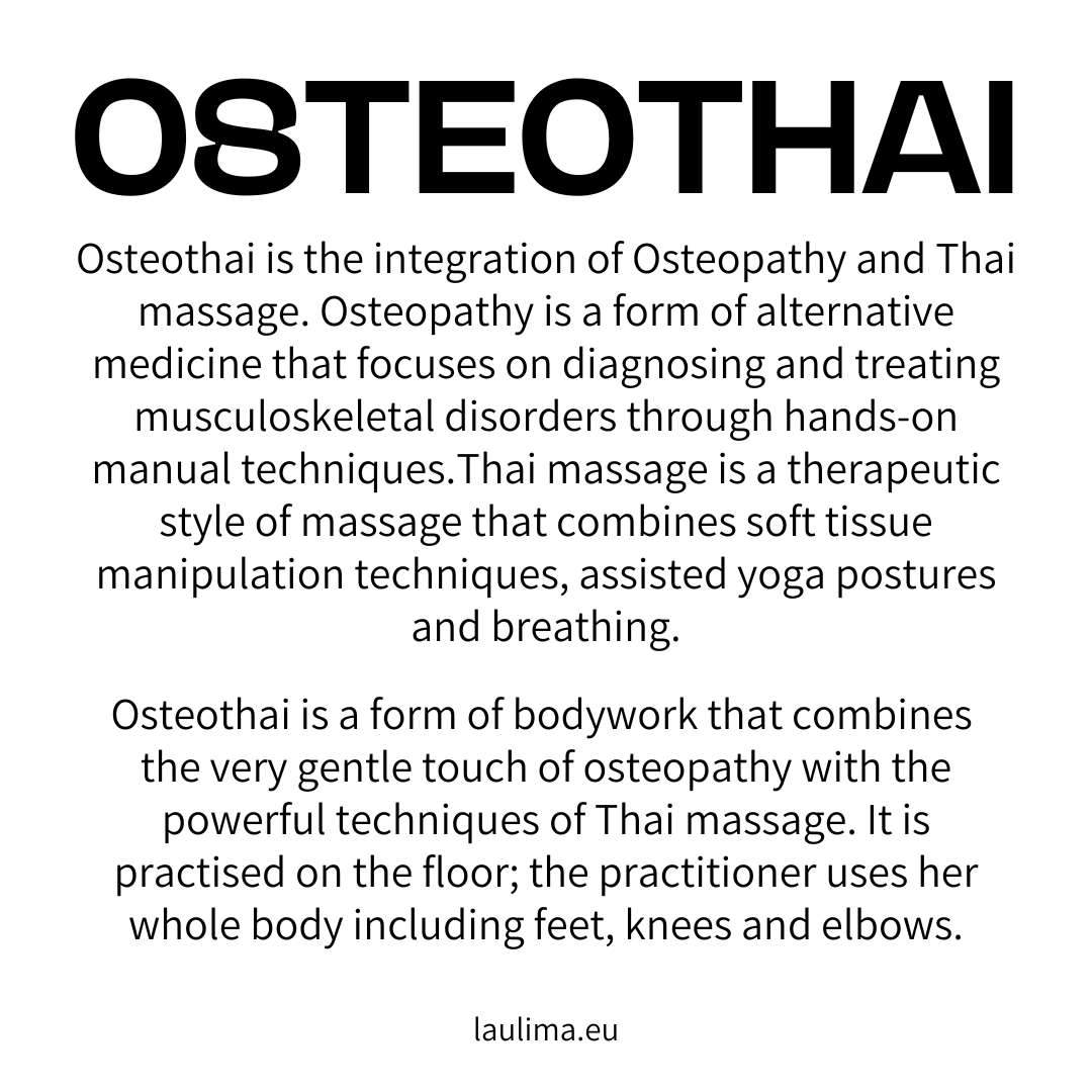 OSTEOTHAI with Kathrin Pachinger 1:1 Session