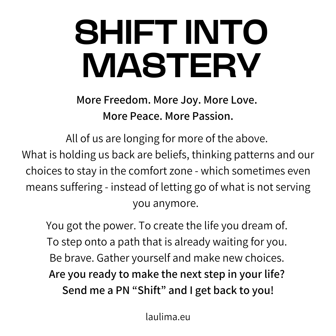 SHIFT INTO MASTERY - Transformative Journey with The Spiral