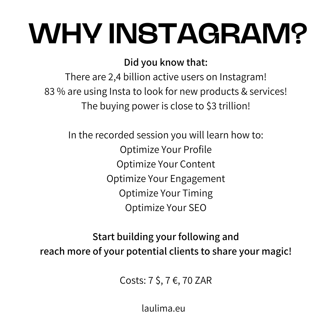 5 EASY WAYS TO OPTIMIZE YOUR INSTAGRAM with Dannie Quilitzsch